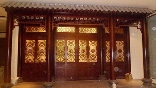 安康喜迎门中式木作为大家介绍传统中式门窗的种类